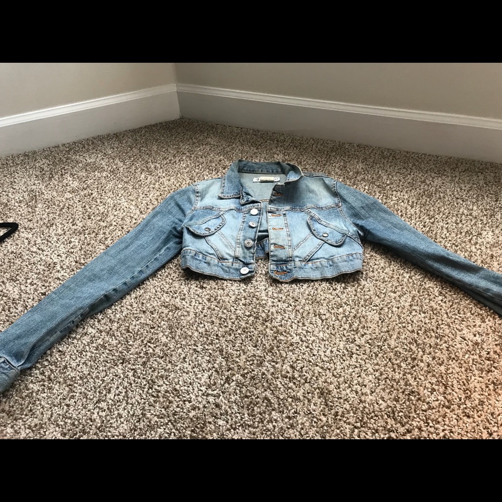 Cropped Jean jacket